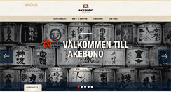 Desktop Screenshot of akebono.se
